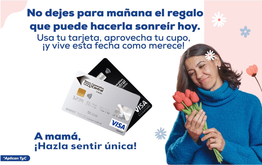 No dejes para mañana el regalo que puede hacerla sonreír hoy.