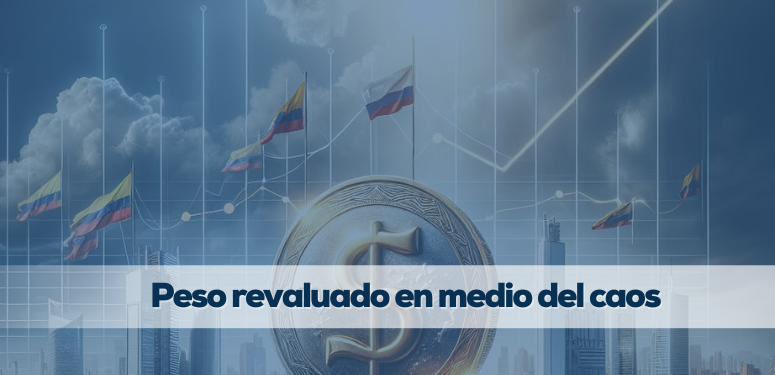 Peso revaluado en medio del caos